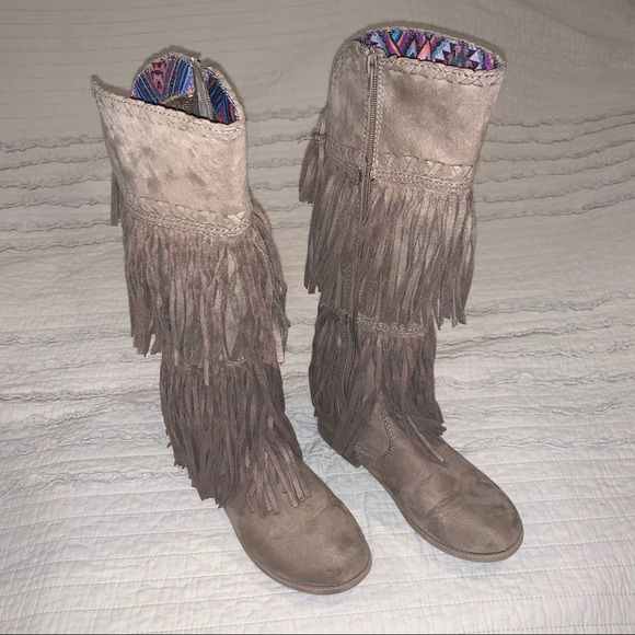 Justice Fringe Boots